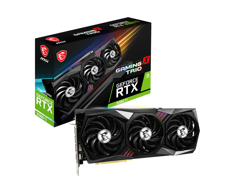 MSI GeForce RTX 3080 Ti GAMING X TRIO 12G